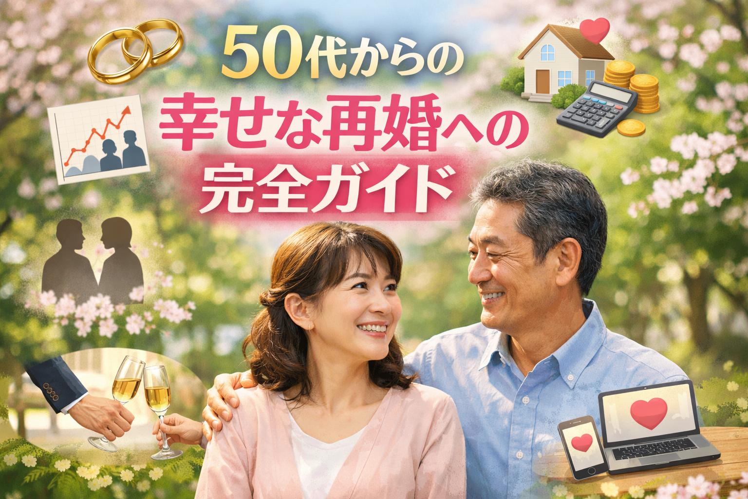 50代バツイチの再婚は無理じゃない！幸せを掴むための現実と具体的な方法