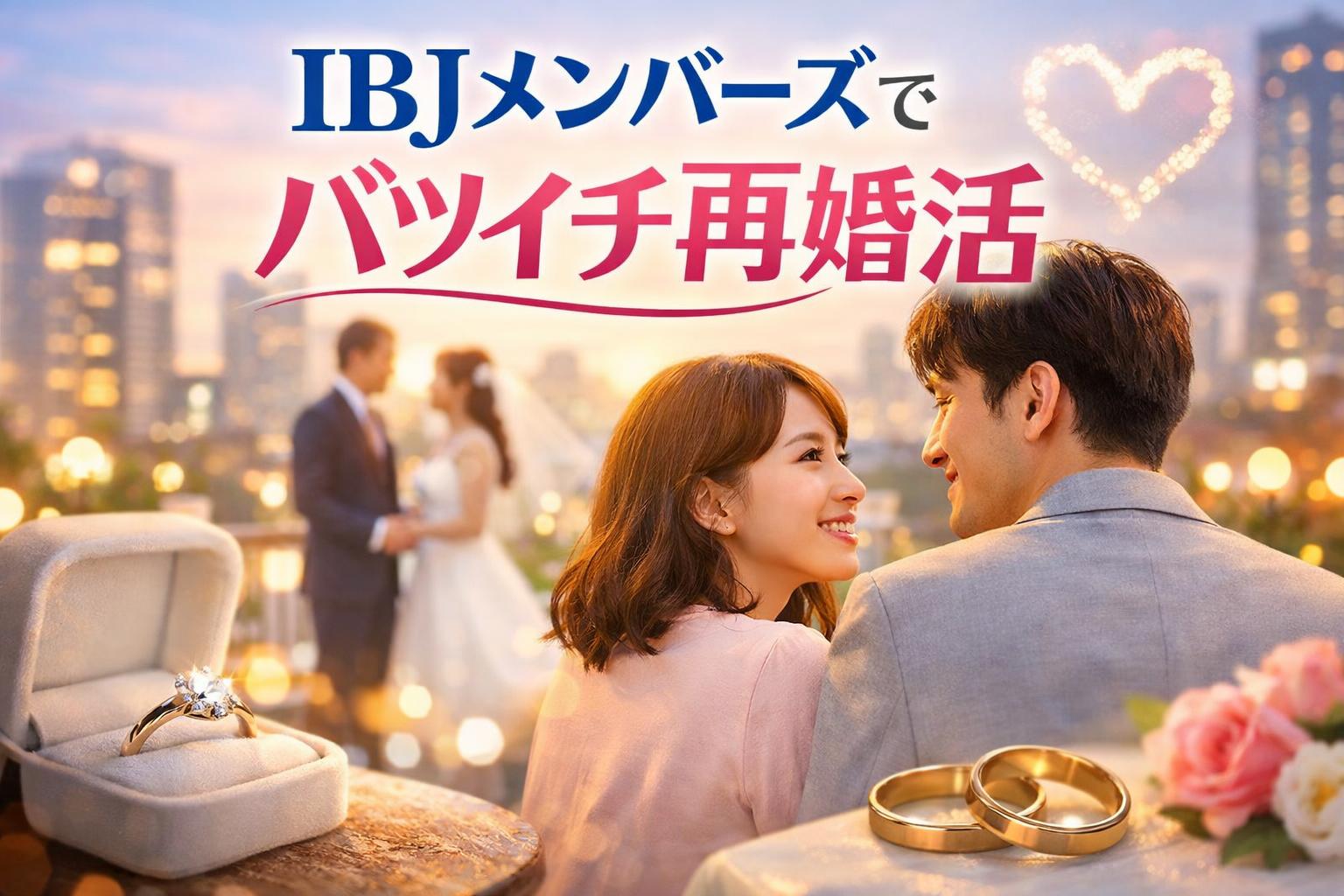 【完全ガイド】IBJメンバーズでバツイチが最高の再婚をする方法｜入会前に知るべきことも解説！